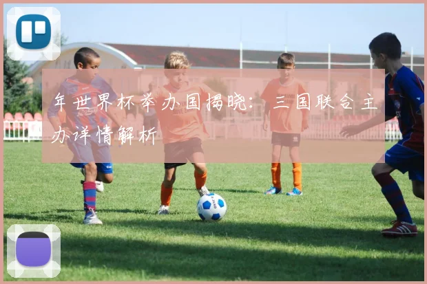 年世界杯举办国揭晓:三国联合主办详情解析